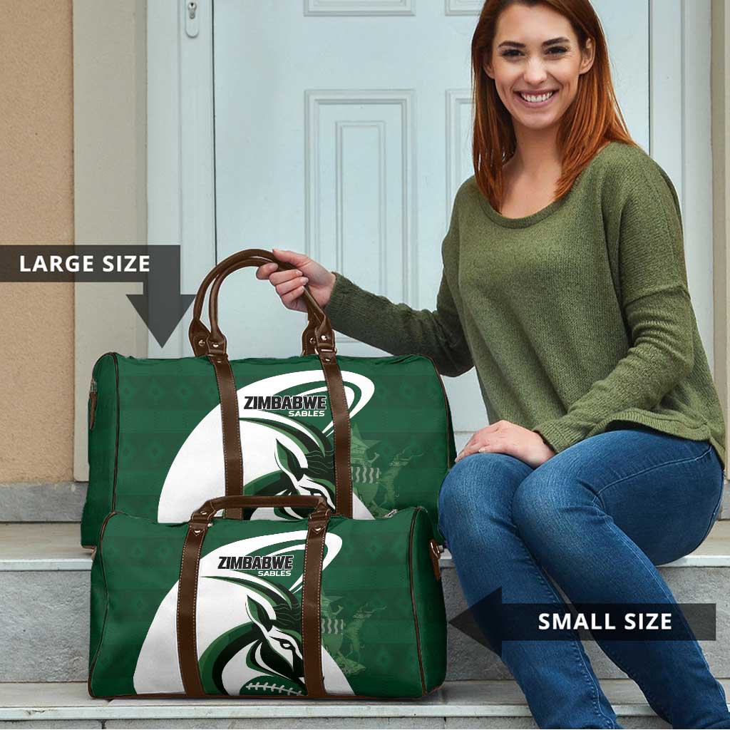 Rugby Zimbabwe Travel Bag Sables Is The Champion - Wonder Print Shop