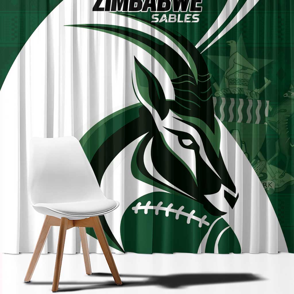 Rugby Zimbabwe Window Curtain Sables Is The Champion - Wonder Print Shop