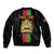 Personalised Malawi Sleeve Zip Bomber Jacket With Coat Of Arms Flag Style - Wonder Print Shop