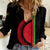 Personalised Malawi Women Casual Shirt With Coat Of Arms Flag Style - Wonder Print Shop