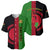 Malawi Baseball Jersey With Coat Of Arms Mix African Pattern - Wonder Print Shop