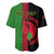 Personalised Malawi Baseball Jersey With Coat Of Arms Mix African Pattern - Wonder Print Shop