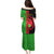 Personalised Malawi Puletasi With Coat Of Arms Mix African Pattern - Wonder Print Shop