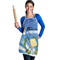 Guatemala Independence Day 1821 Apron Libre crezca fecundo - Wonder Print Shop