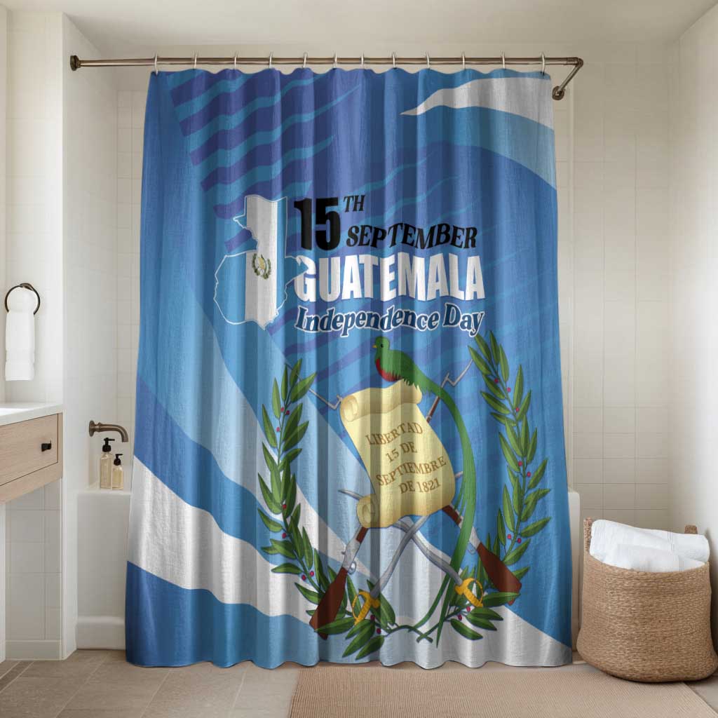 Guatemala Independence Day 1821 Bathroom Set Libre crezca fecundo - Wonder Print Shop