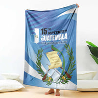 Guatemala Independence Day 1821 Blanket Libre crezca fecundo - Wonder Print Shop