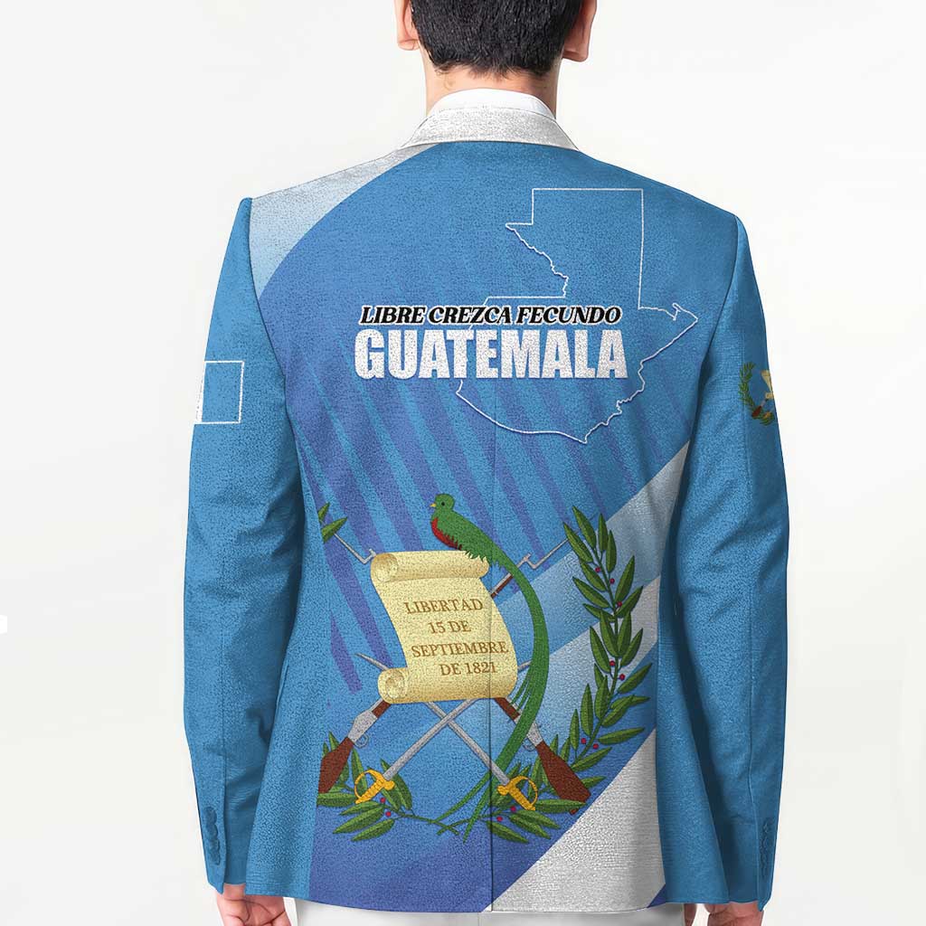 Guatemala Independence Day 1821 Blazer Libre crezca fecundo - Wonder Print Shop