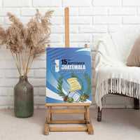 Guatemala Independence Day 1821 Canvas Wall Art Libre crezca fecundo - Wonder Print Shop