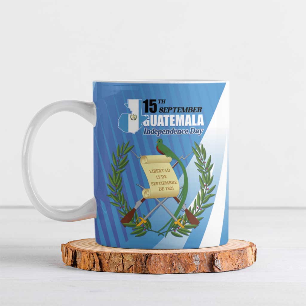 Guatemala Independence Day 1821 Ceramic Mug Libre crezca fecundo - Wonder Print Shop