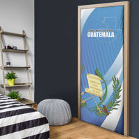 Guatemala Independence Day 1821 Door Cover Libre crezca fecundo - Wonder Print Shop