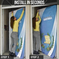Guatemala Independence Day 1821 Door Cover Libre crezca fecundo - Wonder Print Shop