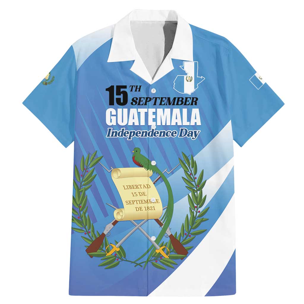 Guatemala Independence Day 1821 Family Matching Mermaid Dress and Hawaiian Shirt Libre crezca fecundo - Wonder Print Shop