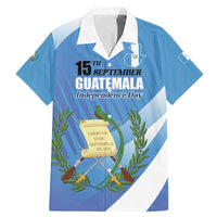 Guatemala Independence Day 1821 Family Matching Mermaid Dress and Hawaiian Shirt Libre crezca fecundo - Wonder Print Shop