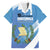 Guatemala Independence Day 1821 Family Matching Off The Shoulder Long Sleeve Dress and Hawaiian Shirt Libre crezca fecundo - Wonder Print Shop