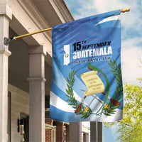 Guatemala Independence Day 1821 Garden Flag Libre crezca fecundo - Wonder Print Shop