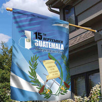 Guatemala Independence Day 1821 Garden Flag Libre crezca fecundo - Wonder Print Shop