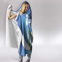 Guatemala Independence Day 1821 Hooded Blanket Libre crezca fecundo - Wonder Print Shop