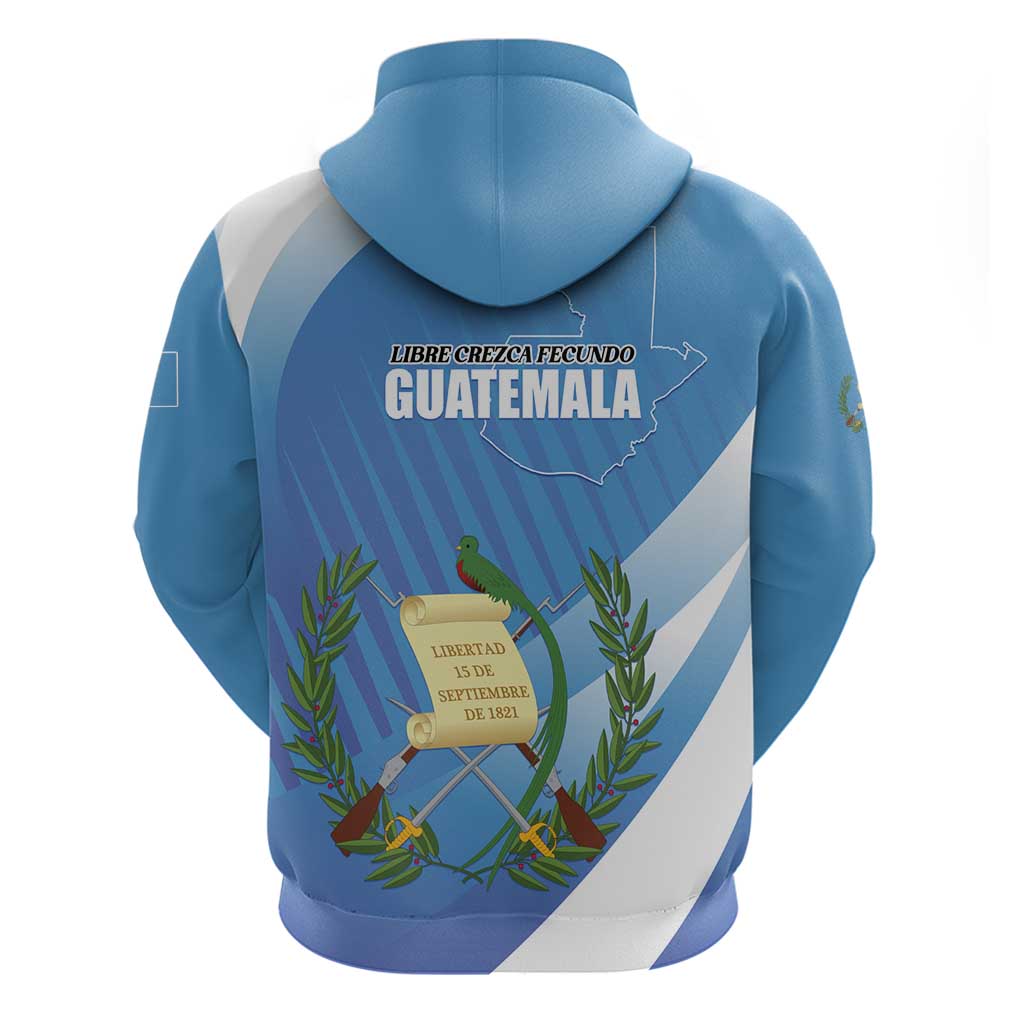 Guatemala Independence Day 1821 Hoodie Libre crezca fecundo - Wonder Print Shop