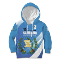 Guatemala Independence Day 1821 Kid Hoodie Libre crezca fecundo - Wonder Print Shop