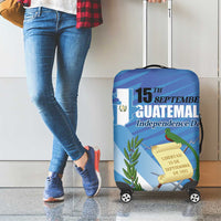 Guatemala Independence Day 1821 Luggage Cover Libre crezca fecundo - Wonder Print Shop