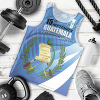 Guatemala Independence Day 1821 Men Tank Top Libre crezca fecundo - Wonder Print Shop
