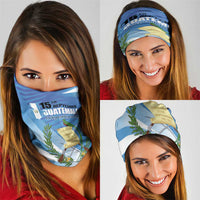 Guatemala Independence Day 1821 Neck Gaiter Libre crezca fecundo - Wonder Print Shop