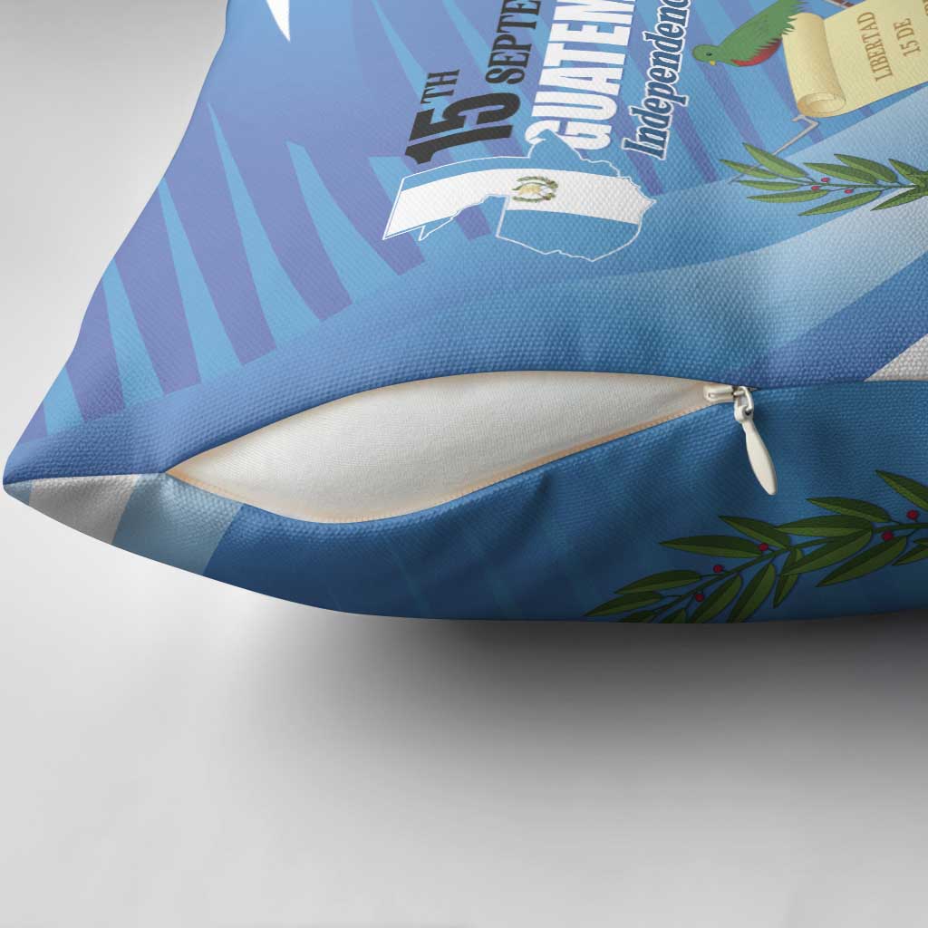 Guatemala Independence Day 1821 Pillow Cover Libre crezca fecundo - Wonder Print Shop