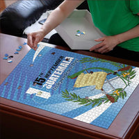 Guatemala Independence Day 1821 Puzzle Libre crezca fecundo - Wonder Print Shop