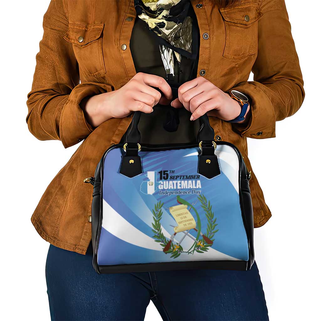 Guatemala Independence Day 1821 Shoulder Handbag Libre crezca fecundo - Wonder Print Shop