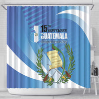Guatemala Independence Day 1821 Shower Curtain Libre crezca fecundo - Wonder Print Shop