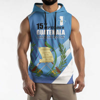 Guatemala Independence Day 1821 Sleeveless Hoodie Libre crezca fecundo - Wonder Print Shop
