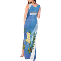 Guatemala Independence Day 1821 Tank Maxi Dress Libre crezca fecundo - Wonder Print Shop