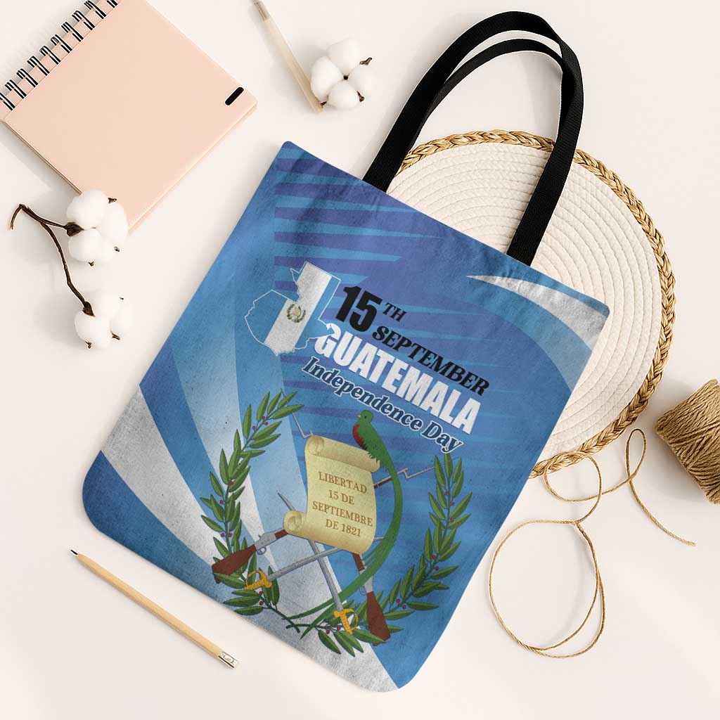 Guatemala Independence Day 1821 Tote Bag Libre crezca fecundo - Wonder Print Shop