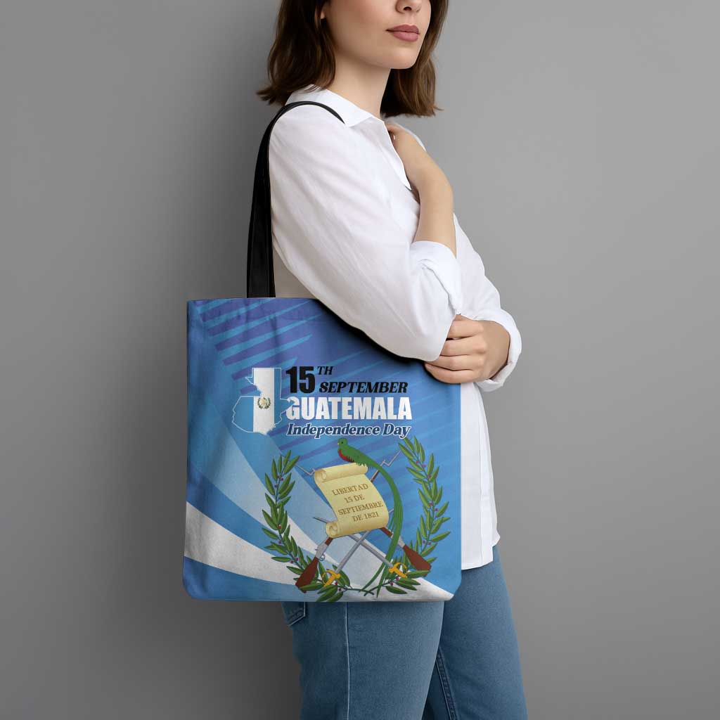 Guatemala Independence Day 1821 Tote Bag Libre crezca fecundo - Wonder Print Shop