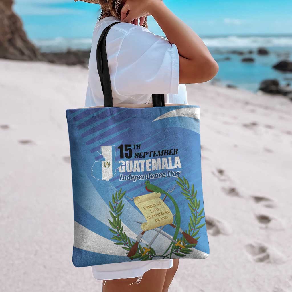 Guatemala Independence Day 1821 Tote Bag Libre crezca fecundo - Wonder Print Shop