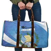 Guatemala Independence Day 1821 Travel Bag Libre crezca fecundo - Wonder Print Shop