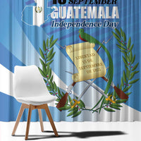 Guatemala Independence Day 1821 Window Curtain Libre crezca fecundo - Wonder Print Shop