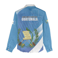 Guatemala Independence Day 1821 Women Casual Shirt Libre crezca fecundo - Wonder Print Shop