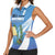 Guatemala Independence Day 1821 Women Sleeveless Polo Shirt Libre crezca fecundo - Wonder Print Shop