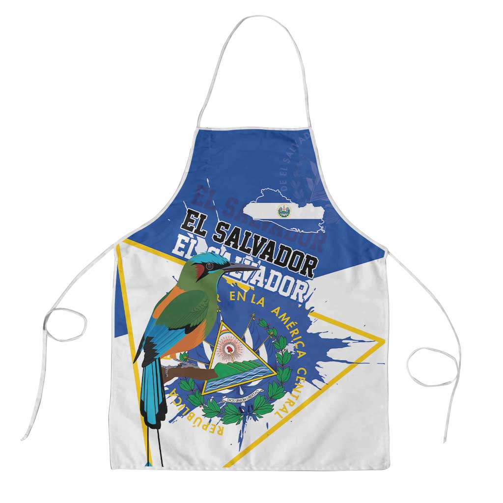 El Salvador Independence Day 1821 Apron - Wonder Print Shop