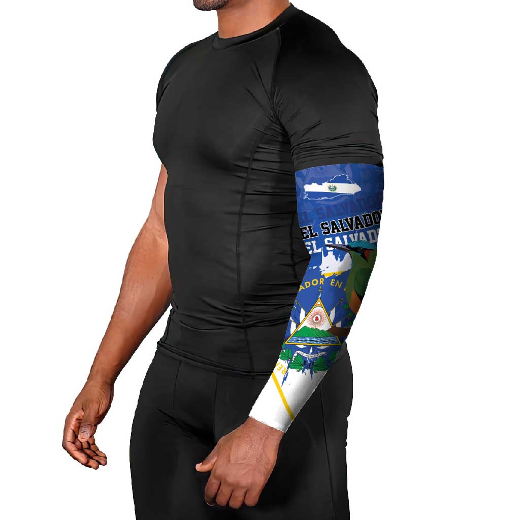 El Salvador Independence Day 1821 Arm Sleeves - Wonder Print Shop