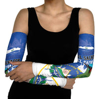 El Salvador Independence Day 1821 Arm Sleeves - Wonder Print Shop