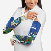 El Salvador Independence Day 1821 Arm Sleeves - Wonder Print Shop