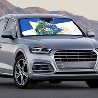El Salvador Independence Day 1821 Auto Sun Shade - Wonder Print Shop