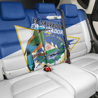 El Salvador Independence Day 1821 Back Car Seat Cover - Wonder Print Shop