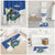 El Salvador Independence Day 1821 Bathroom Set - Wonder Print Shop