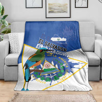 El Salvador Independence Day 1821 Blanket - Wonder Print Shop