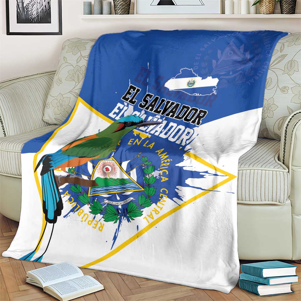 El Salvador Independence Day 1821 Blanket - Wonder Print Shop