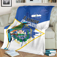 El Salvador Independence Day 1821 Blanket - Wonder Print Shop