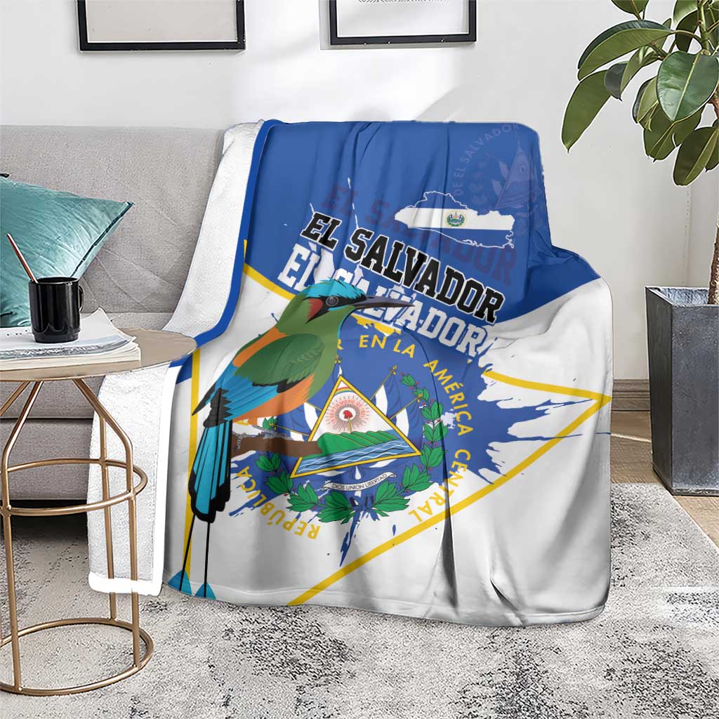 El Salvador Independence Day 1821 Blanket - Wonder Print Shop